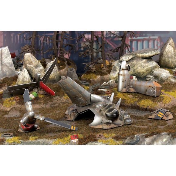 Fallout: Wasteland Warfare - Crashed Vertibird - Picture 3 of 4